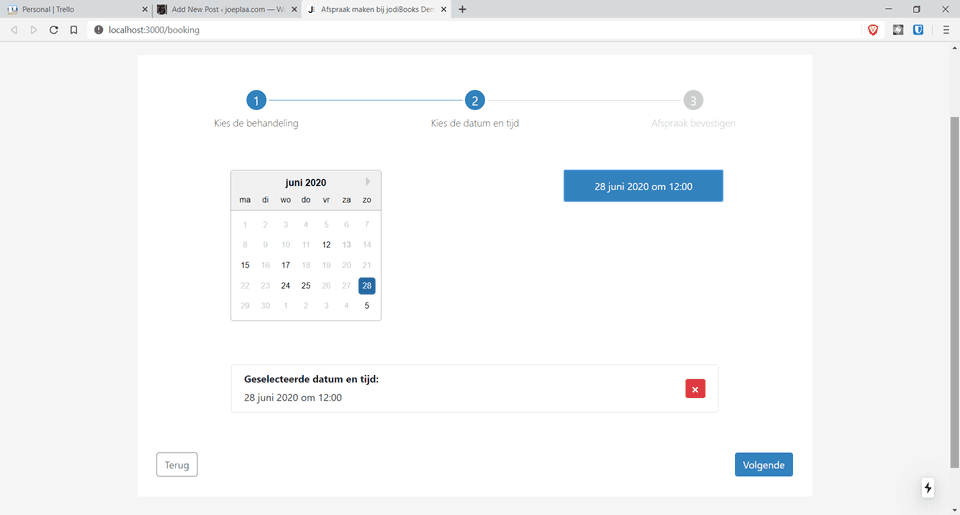 Booking plugin WIP