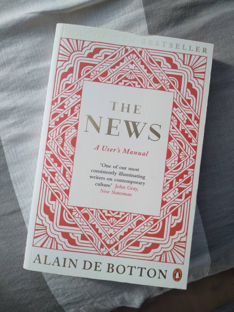 The News: A User's Manual by Alain de Botton book