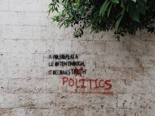 Cover Image for Not a political journey too